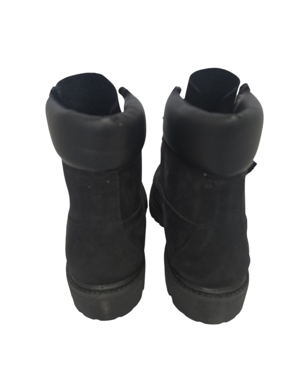 Timberland Men's 10073 6-Inch Premium Nubuck Waterproof Boot Black Size 9W - Picture 3 of 8